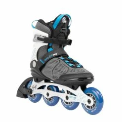 Billig 😉 K2 Inline Skates ALEXIS 84 PRO Grey - Blue Größe 36 😀