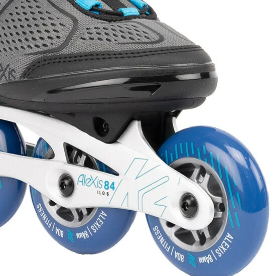 Billig 😉 K2 Inline Skates ALEXIS 84 PRO Grey - Blue Größe 36 😀 – Bild 6