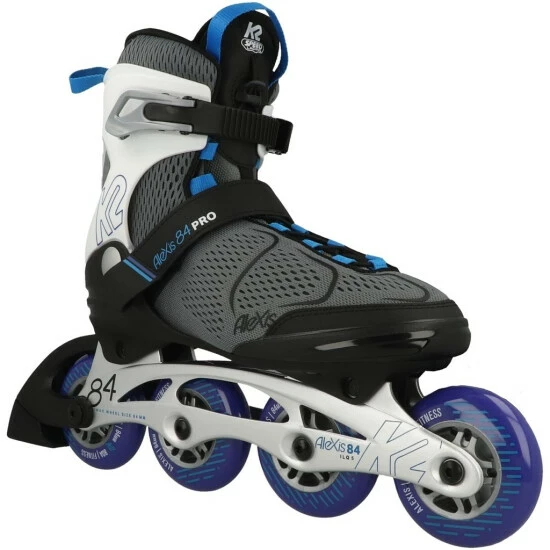 Billig 😉 K2 Inline Skates ALEXIS 84 PRO Grey - Blue Größe 36 😀 – Bild 7