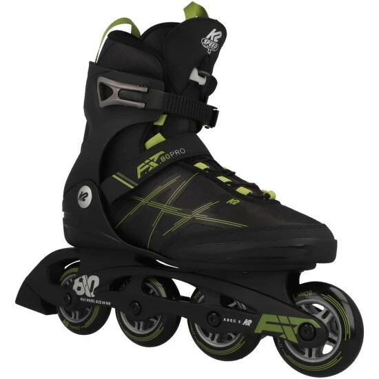 Rabatt 🔔 K2 Inline Skates F.I.T. 80 PRO Black - Olive Größe 40 🛒 – Bild 2