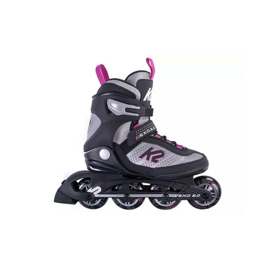 Top 10 😀 K2 Inliner Exo 6.0, Damen, Farbe Schwarz/Grau, Größe 36 😍 – Bild 2