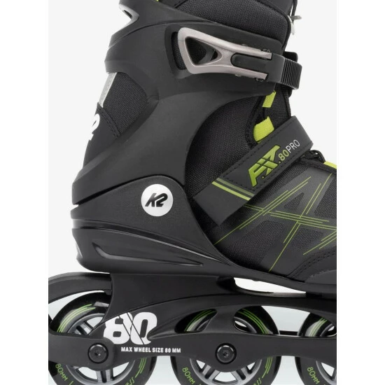 Rabatt 🔔 K2 Inline Skates F.I.T. 80 PRO Black - Olive Größe 40 🛒 – Bild 10