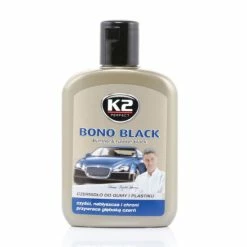 Schlussverkauf 😀 KUNSTSTOFF REIFEN GUMMI STOßSTANGENPFLEGE SCHWARZ 200 Ml Von K2 BONO BLACK ⌛