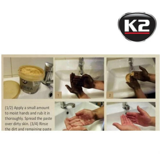 Schlussverkauf 🧨 K2 Abra Handreiniger Paste 500 G 👍 – Bild 2