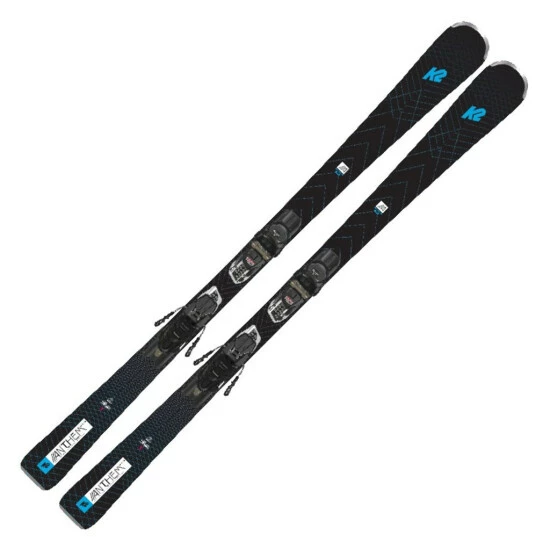 Neu 🧨 K2 All Mountain Ski Damen Anthem 74 Ti LTD ER3 1 Black-anthracite 153 😍