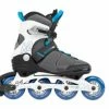 Brandneu 👍 K2 Inline Skates ALEXIS 84 PRO Grey - Blue Größe 40 💯