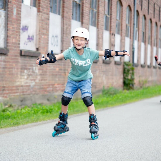 Besorgen 😍 K2 Kinder-Inliner (Jungen) Größe: 29-34 - RAIDER BOA - Junior Inline Skates Boys 🤩 – Bild 7