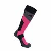 Blitzangebot 🧨 K2 - ALL AROUND - 1 Paar Damen/Kinder Skisocken - Wolle | Farbe: Schwarz/Pink | Größe: M/39-42 🔥