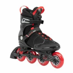 Auslauf 👍 K2 Inline Skates F.I.T. 84 PRO Black - Red Größe 40 ⌛