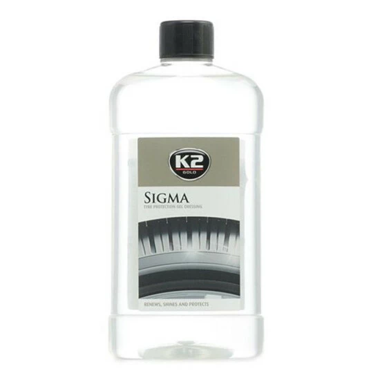 Billig 🎁 K2 Sigma Gummipflegeset Gold Premium - Reifenpflege Gel 500ml + Reinigungsschwamm 🥰 – Bild 5