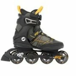 Coupon 💯 K2 Inline Skates F.I.T. 80 BOA Grey - Mustard Größe 47 ✔️