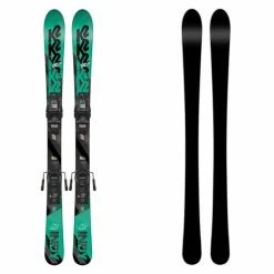 Schlussverkauf 🔥 K2 Kinder Ski 100 Cm + Bindungen Indy - 100 Cm 🔥